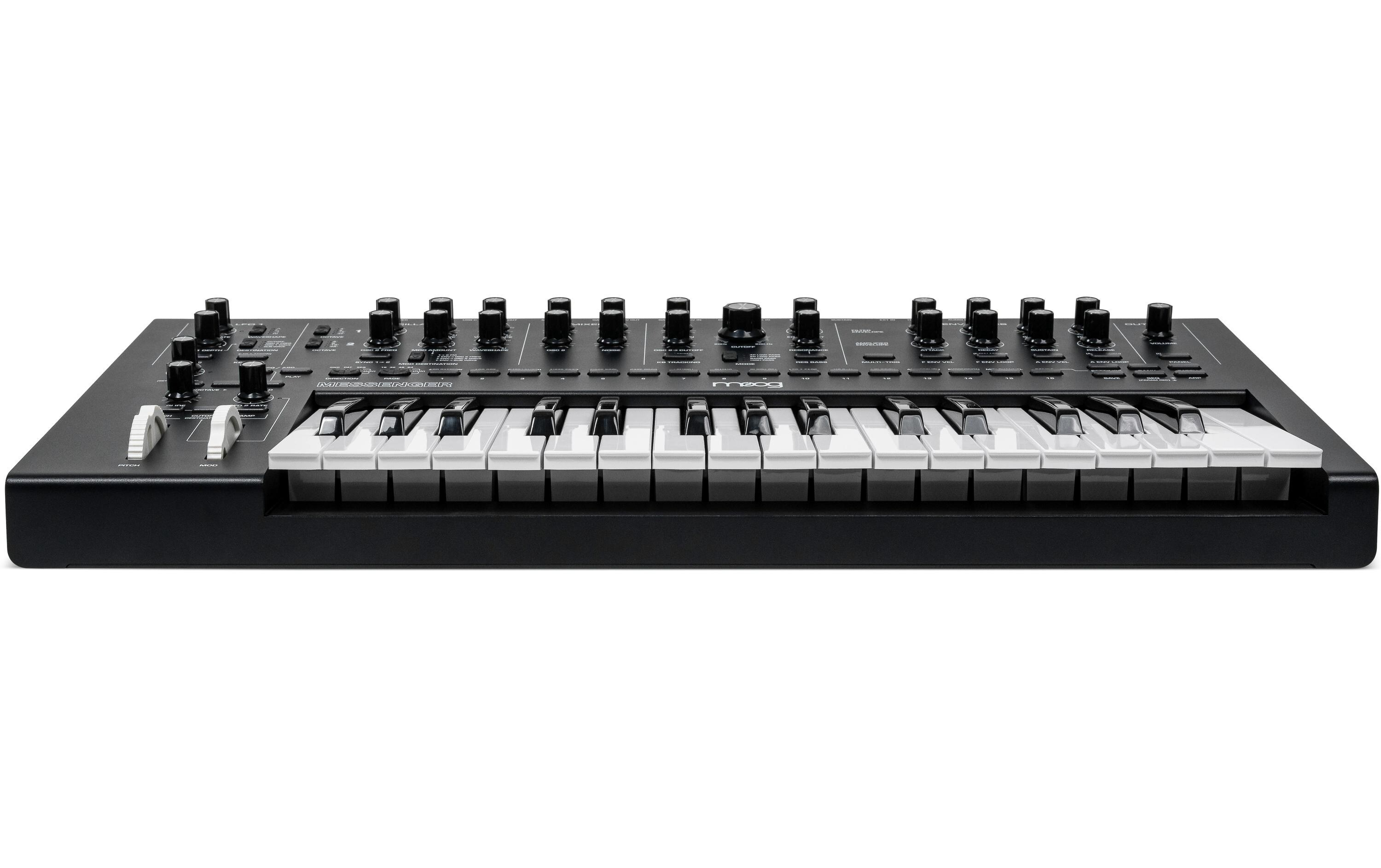 Synthesizer Messenger<br>Monophoner analoger Synthesizer