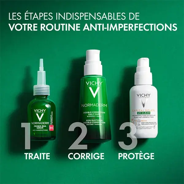 Vichy Capital Soleil Fluido Anti-Imperfeições UV-Clear FPS 50+ 40ml