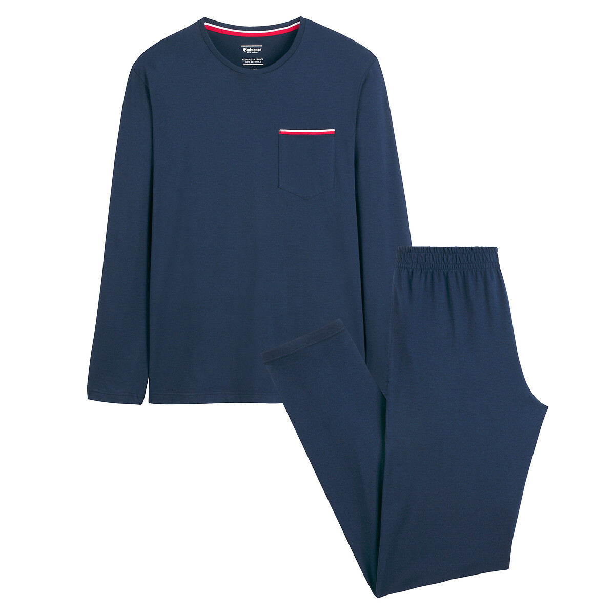 EMINENCE<br>Pijama com gola redonda fabricado na França