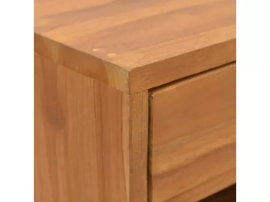 Armoire de rangement 40x30x76 cm Bois de teck massif