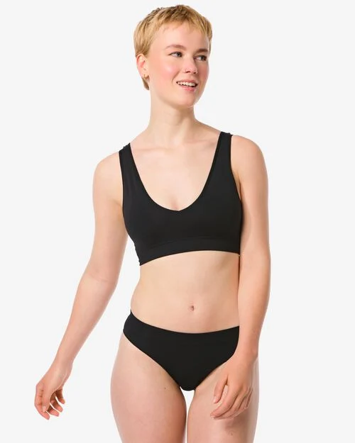 hipster femme sans coutures côte noir