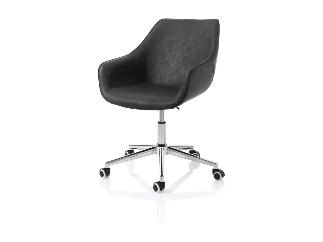 Chaise de bureau YAREN noir
