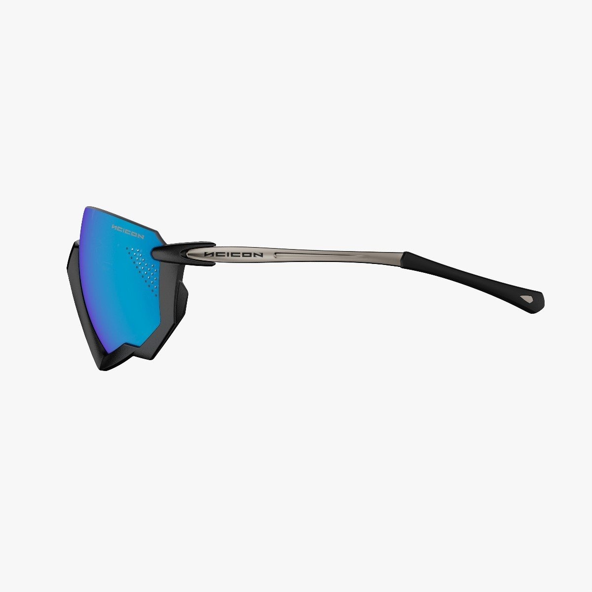 Scicon Aerojet Titanium cykelbriller Metal Black Multimirror Blue