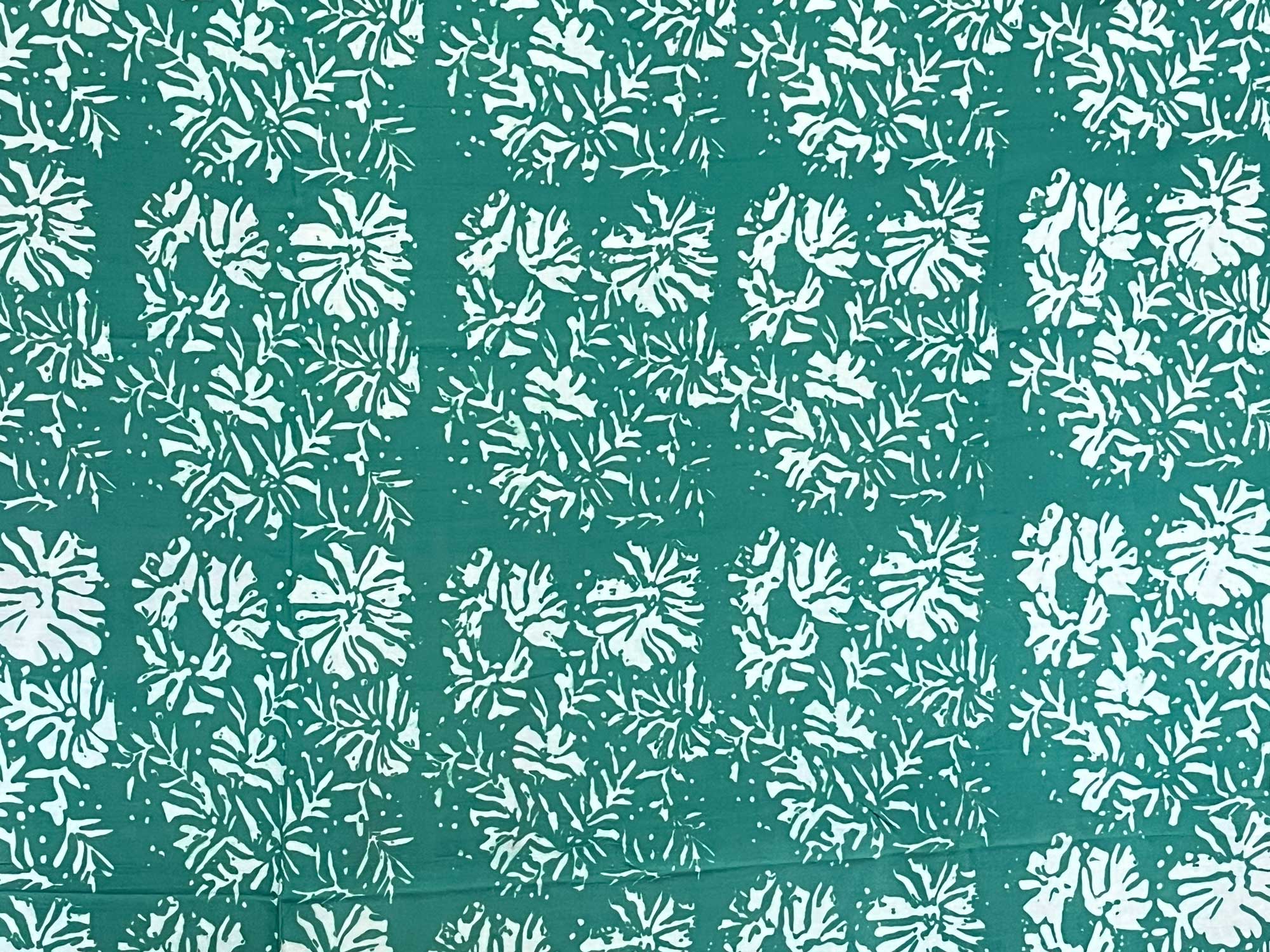Sarong mit Kokosnuss-Schnalle, grün, weiß, L 115 cm, B 225 cm günstig bestellen