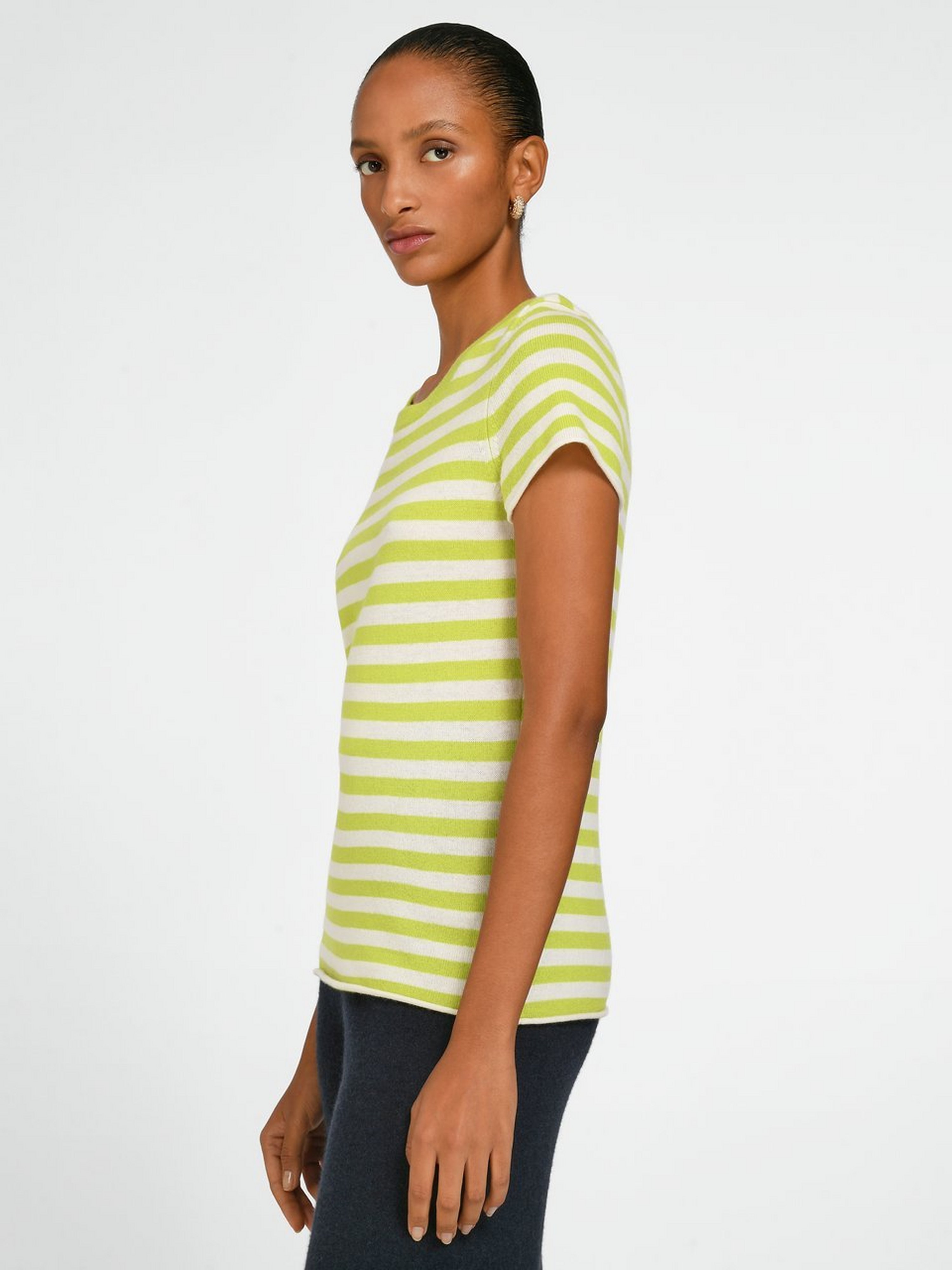 Kaschmir-Shirt mit 1/2-Arm