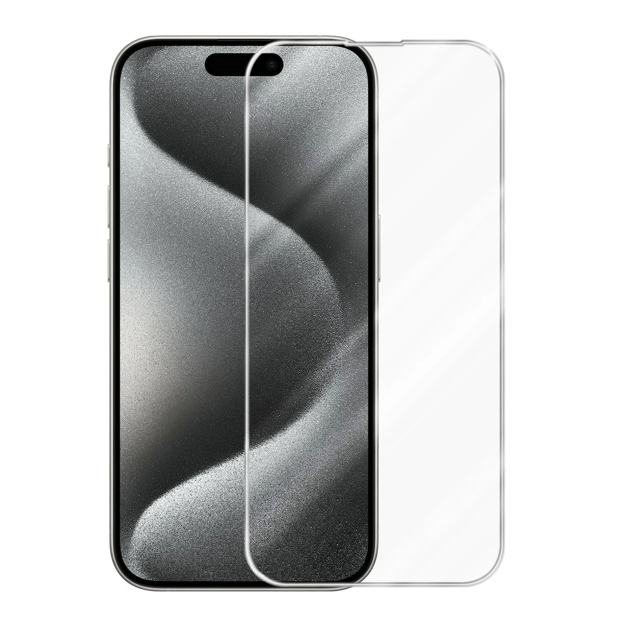 iPhone 16 PRO Skjermbeskytter Skärmskydd Herdet glass