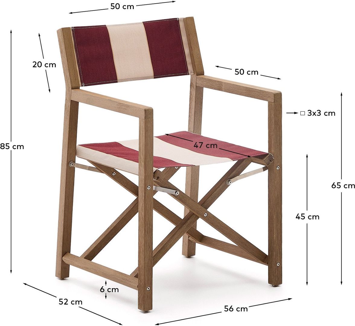 Kave Home   Vilara Tuinstoel