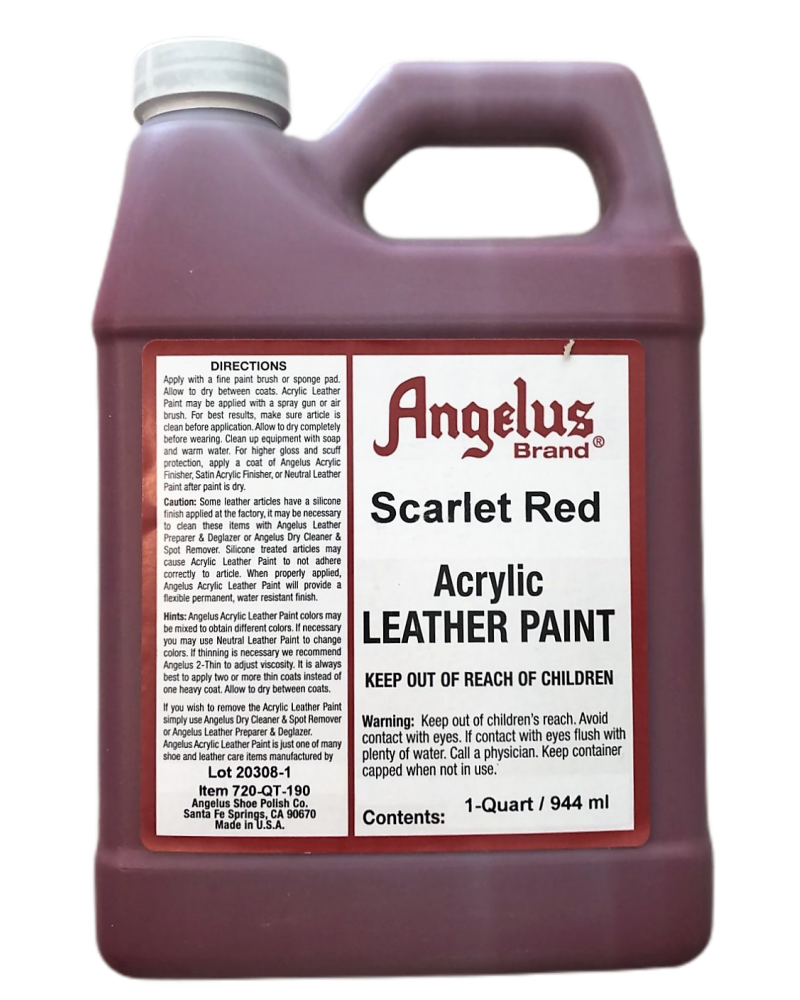Quart Scarlet Red Paint - 190