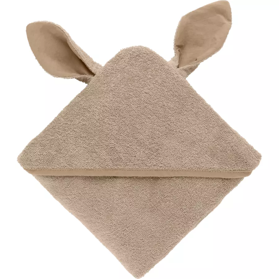 BIBS Kapuzenhandtuch Kangaroo Vanilla