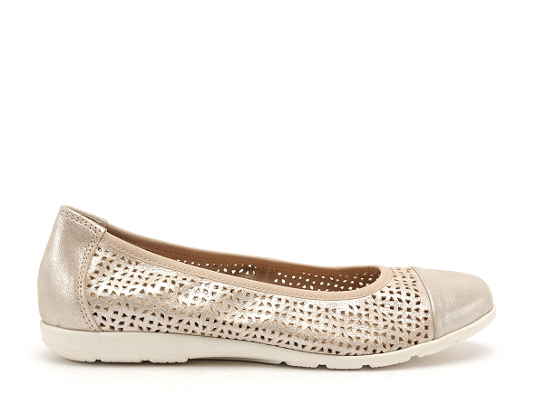 Caprice ballerines femme 22151 or