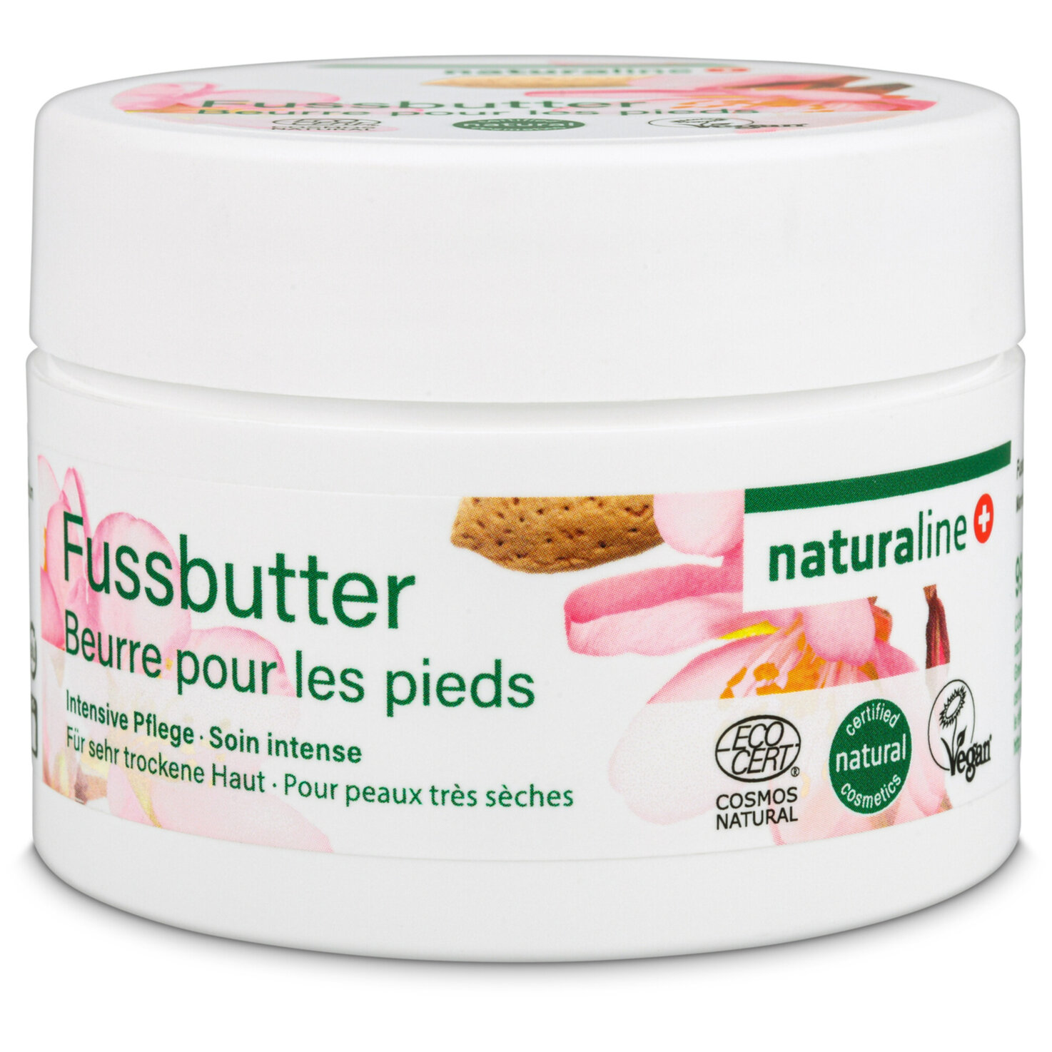Naturaline Fussbutter Mandel Edelweiss