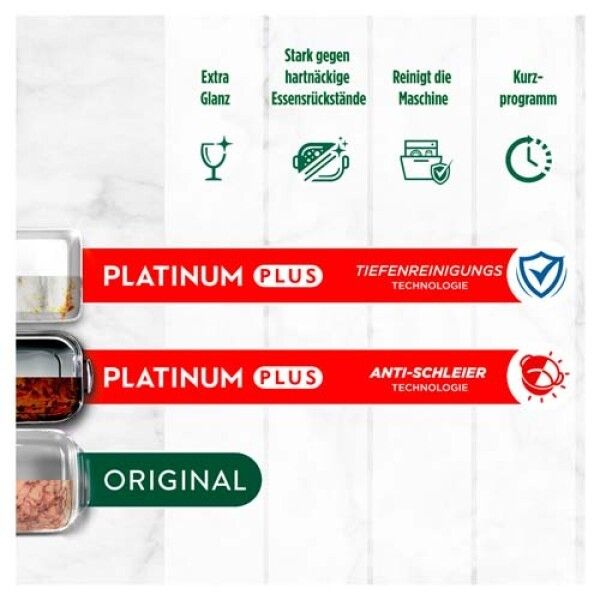 Multipack 2x 50 Stück Fairy Spülmaschinen Tabs Platinum Plus Deep Clean