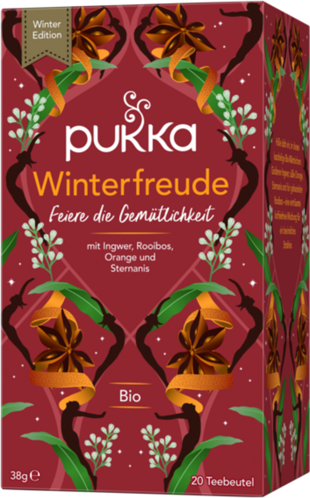 PUKKA  Winterfreude Bio-Kräutertee, 20 Teebeutel (30 g)