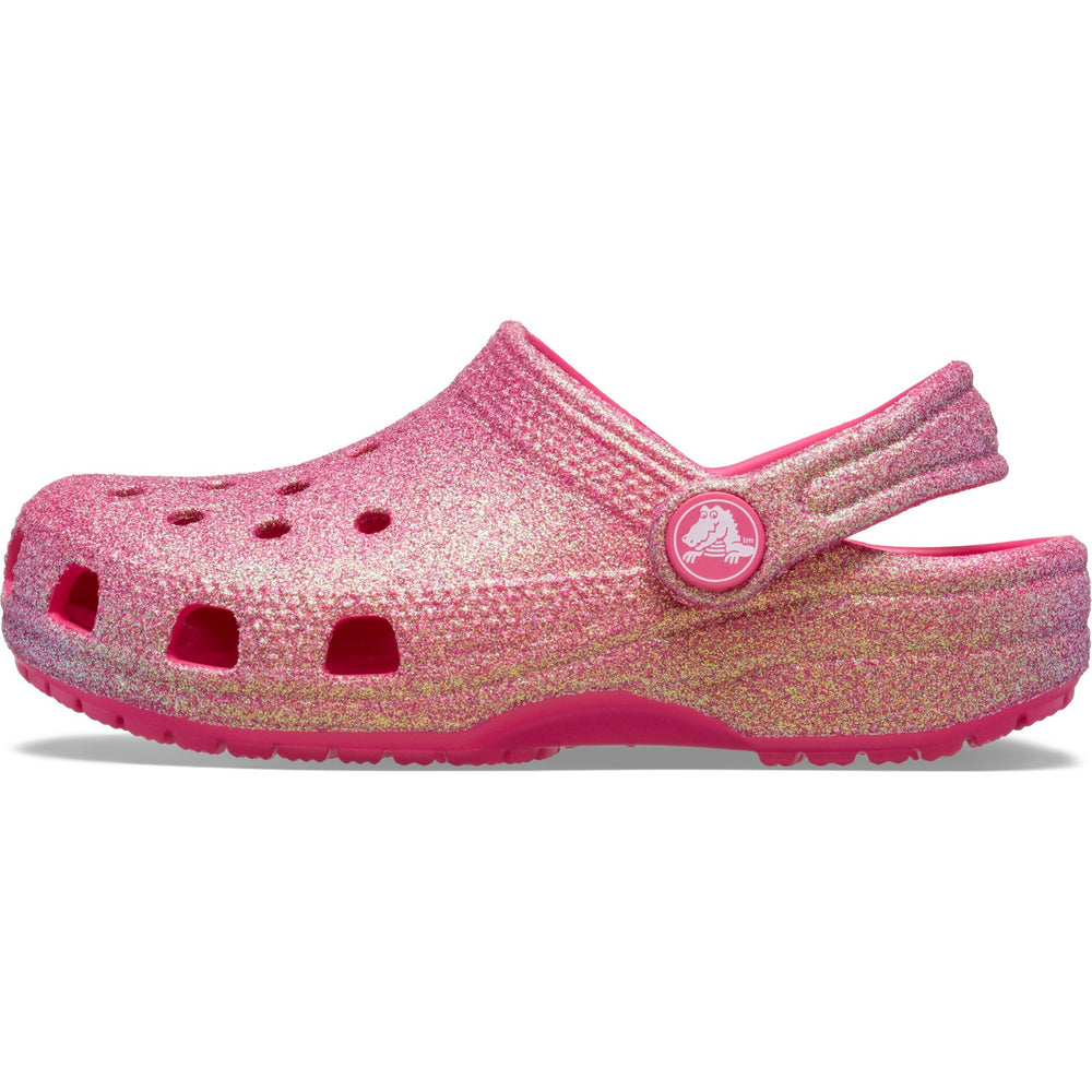 Køb Crocs Dragon Fruit Classic Iridescent Glitter Clog