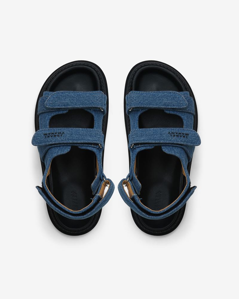 SANDALES EN DENIM MADEE