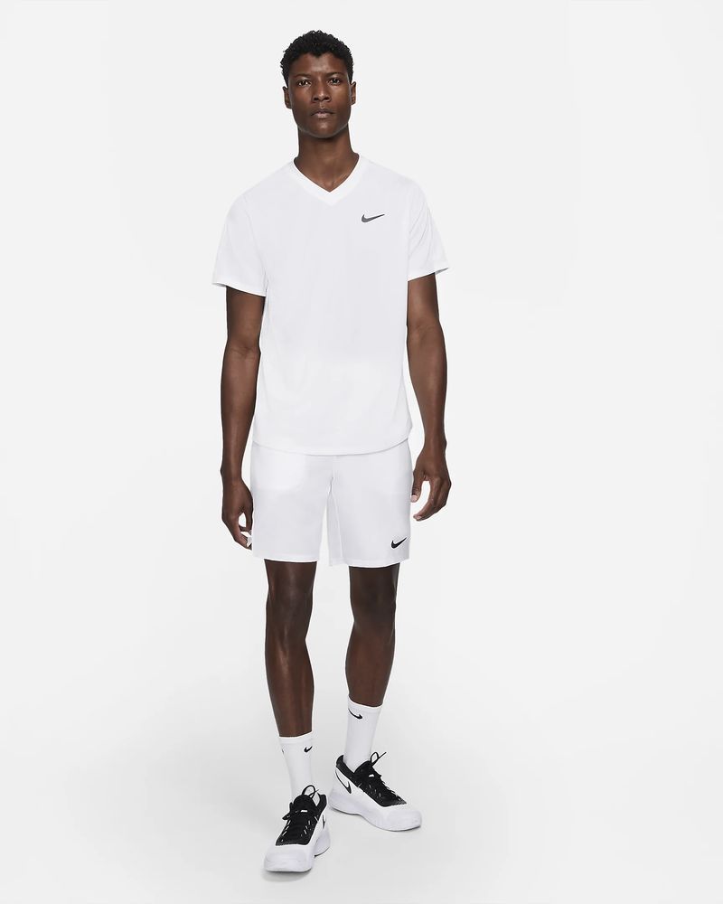 Haut de tennis Nike NikeCourt Blanc pour homme