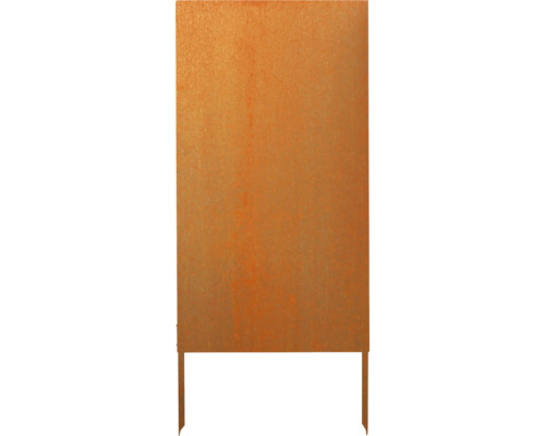 Privacyscherm element palatino Space verticaal uni 99 x 180 cm Corten
