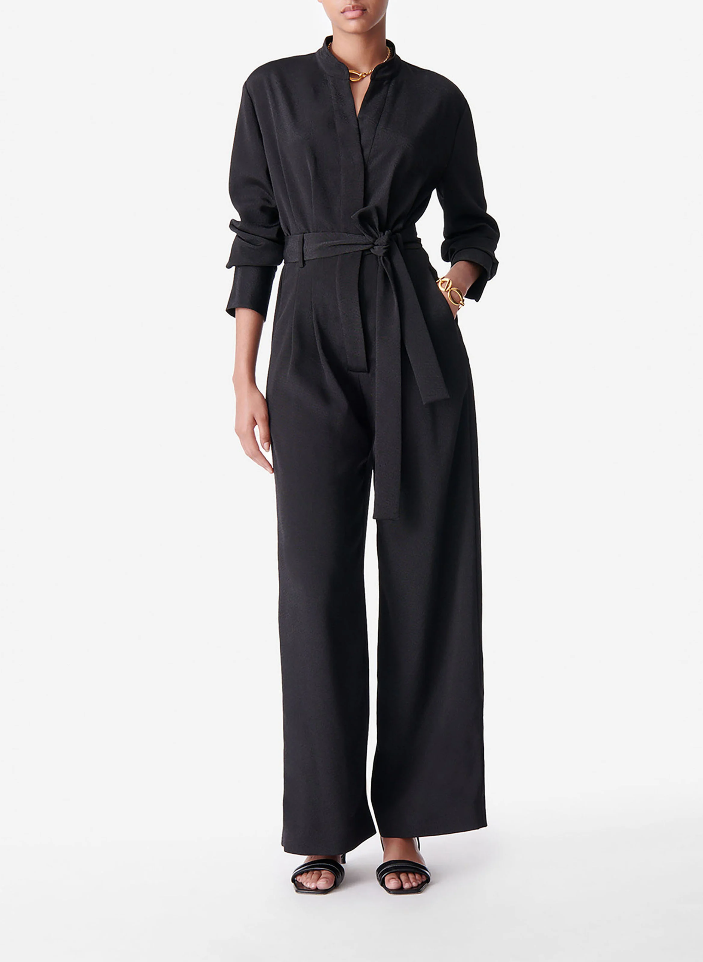 DAYON - Combinaison-pantalon cintrée | Noir
