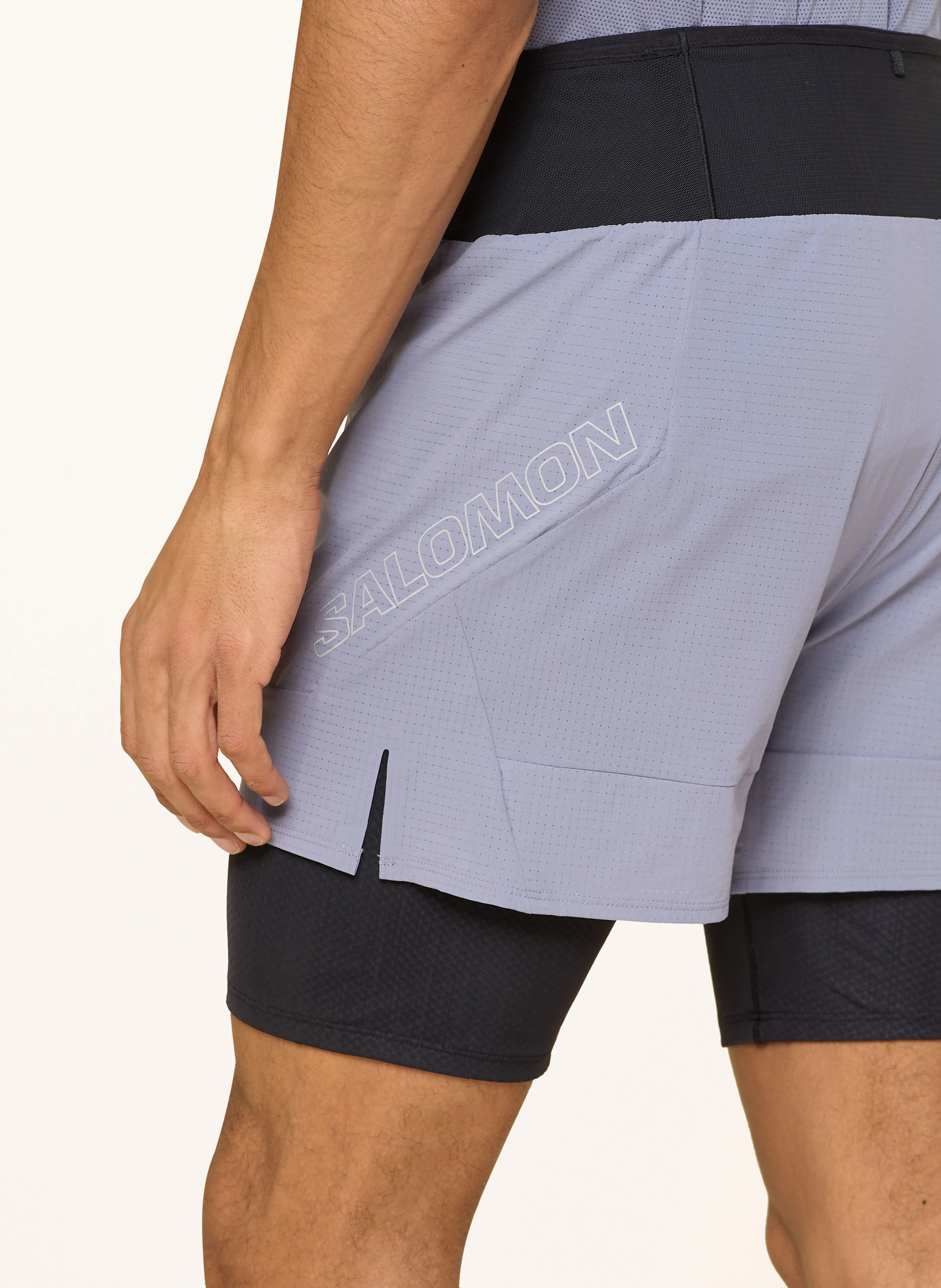 SALOMON 2-in-1-Laufshorts SENSE AERO