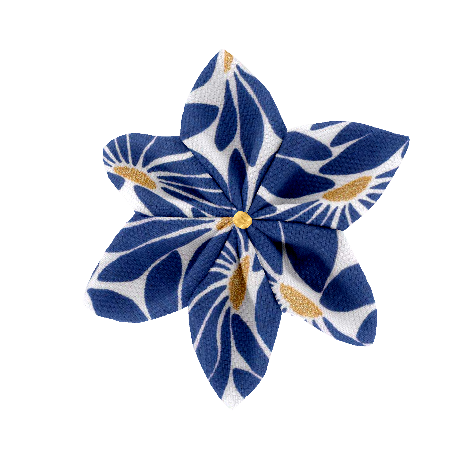 Barrette Fleur Étoile Soleil Levant