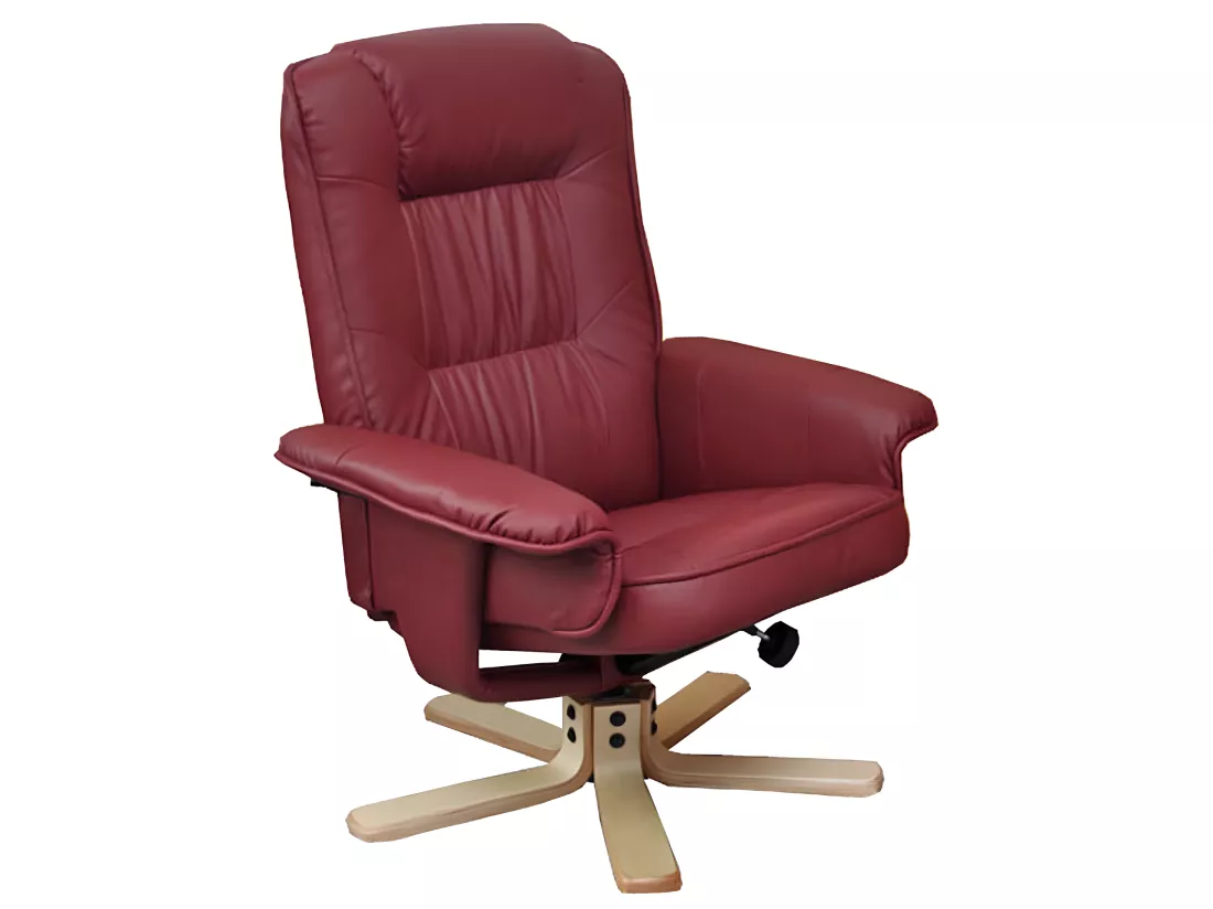 Fauteuil de relaxation H56, bordeaux