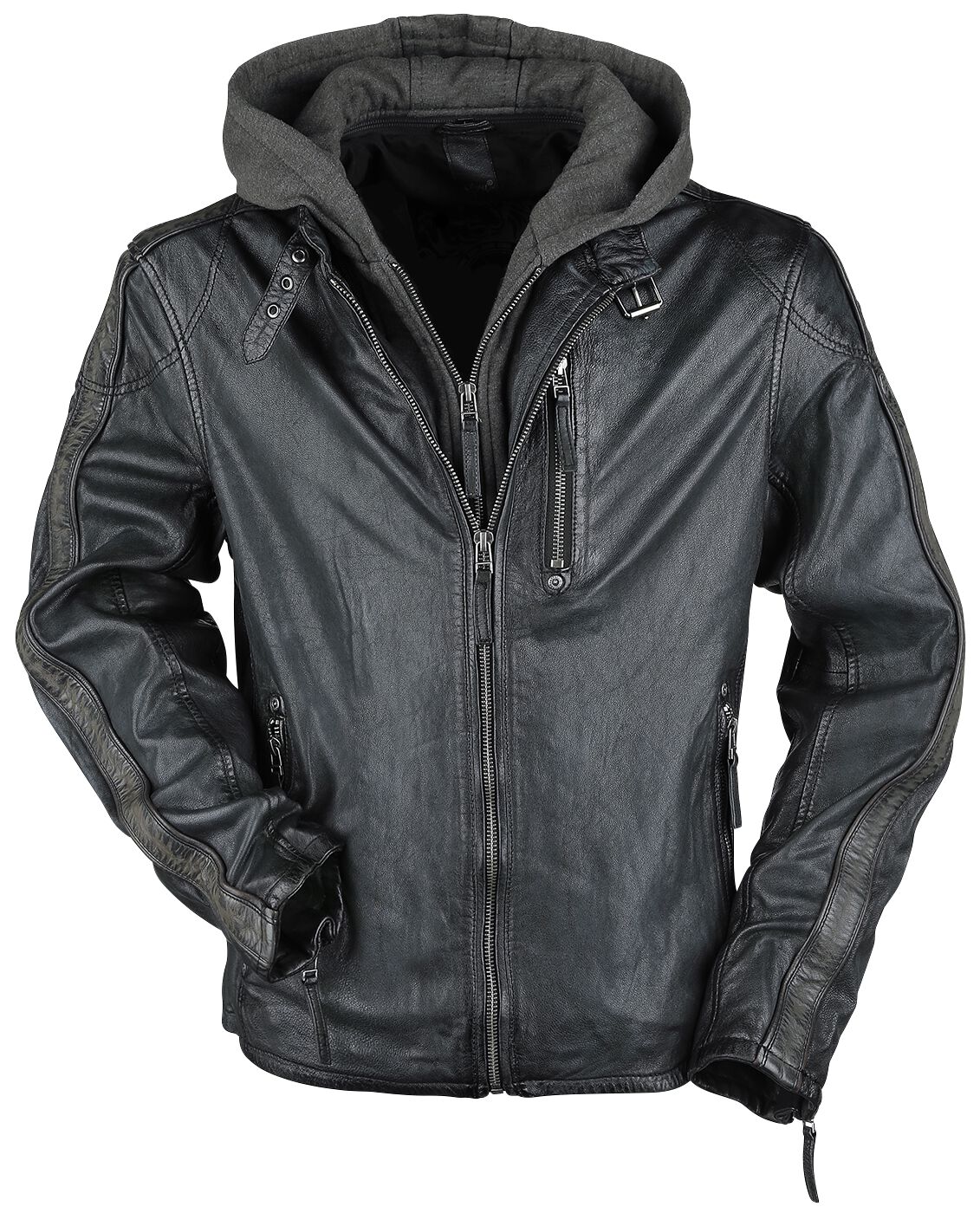 Steep Slim Fit Lasanv | Gipsy Veste en cuir