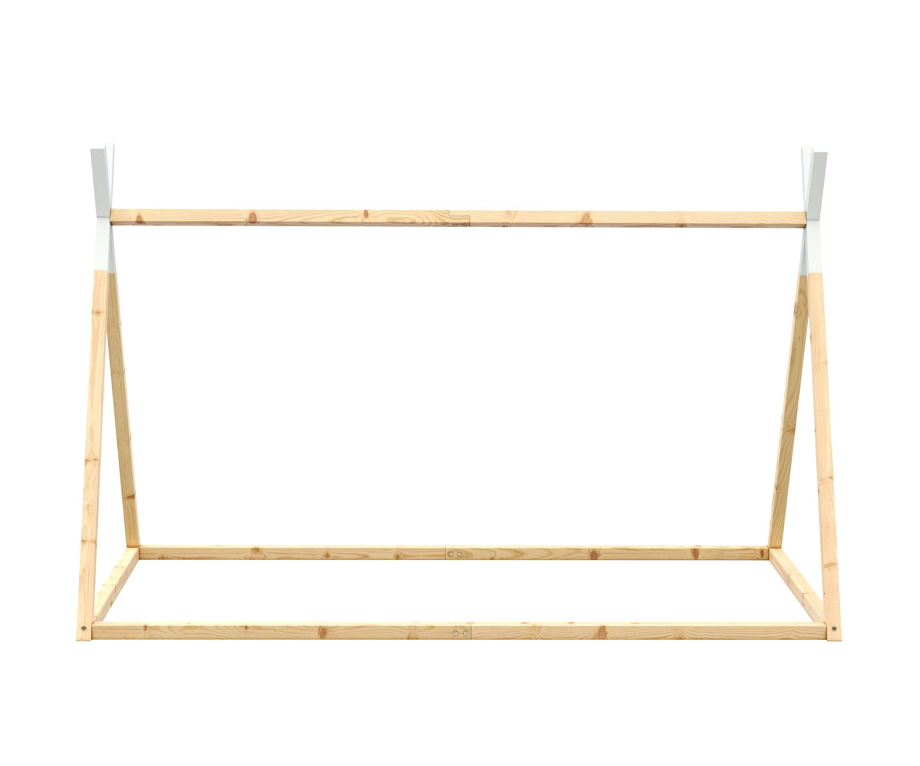 Kinderbett TIPI 90 x 200 cm natur