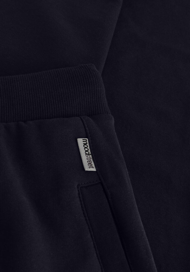 MOODSTREET blauwe moodstreet joggingbroek jogging pant