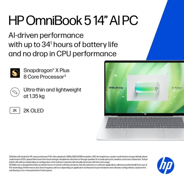 HP OmniBook 5 14 Snap-8C/32/1024/OLED 14