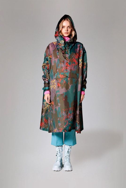 Rainkiss - Digi Forest Camo - Regenponcho - Digi Forest Camo - Materiaal: Waterdicht