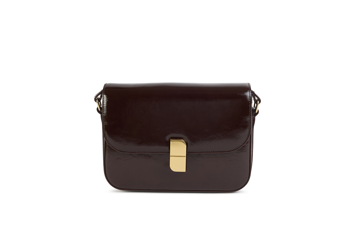 NAT & NIN<br>Bolsa de ombro de couro ALICE M