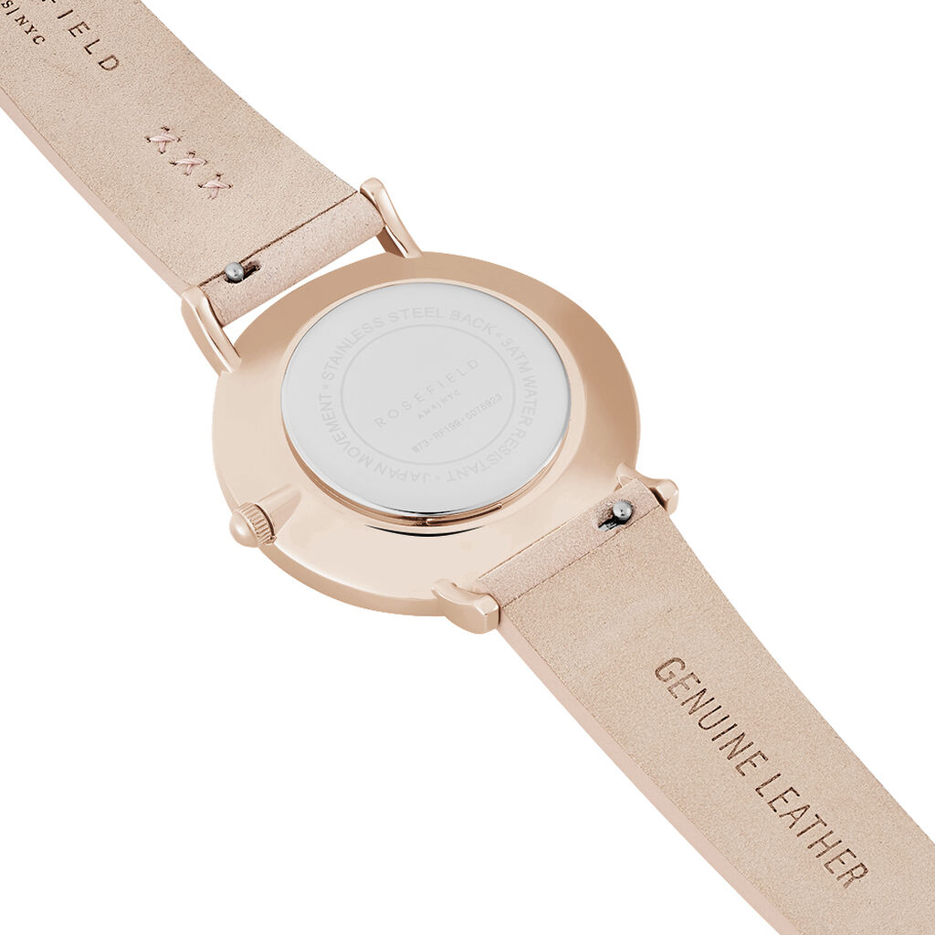Montre Rosefield West Village Blanc