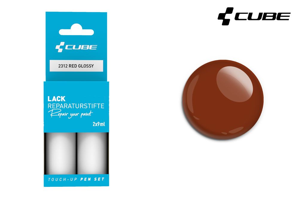 Cube Lackreparaturstift Set RED glossy kaufen | Bike-Discount