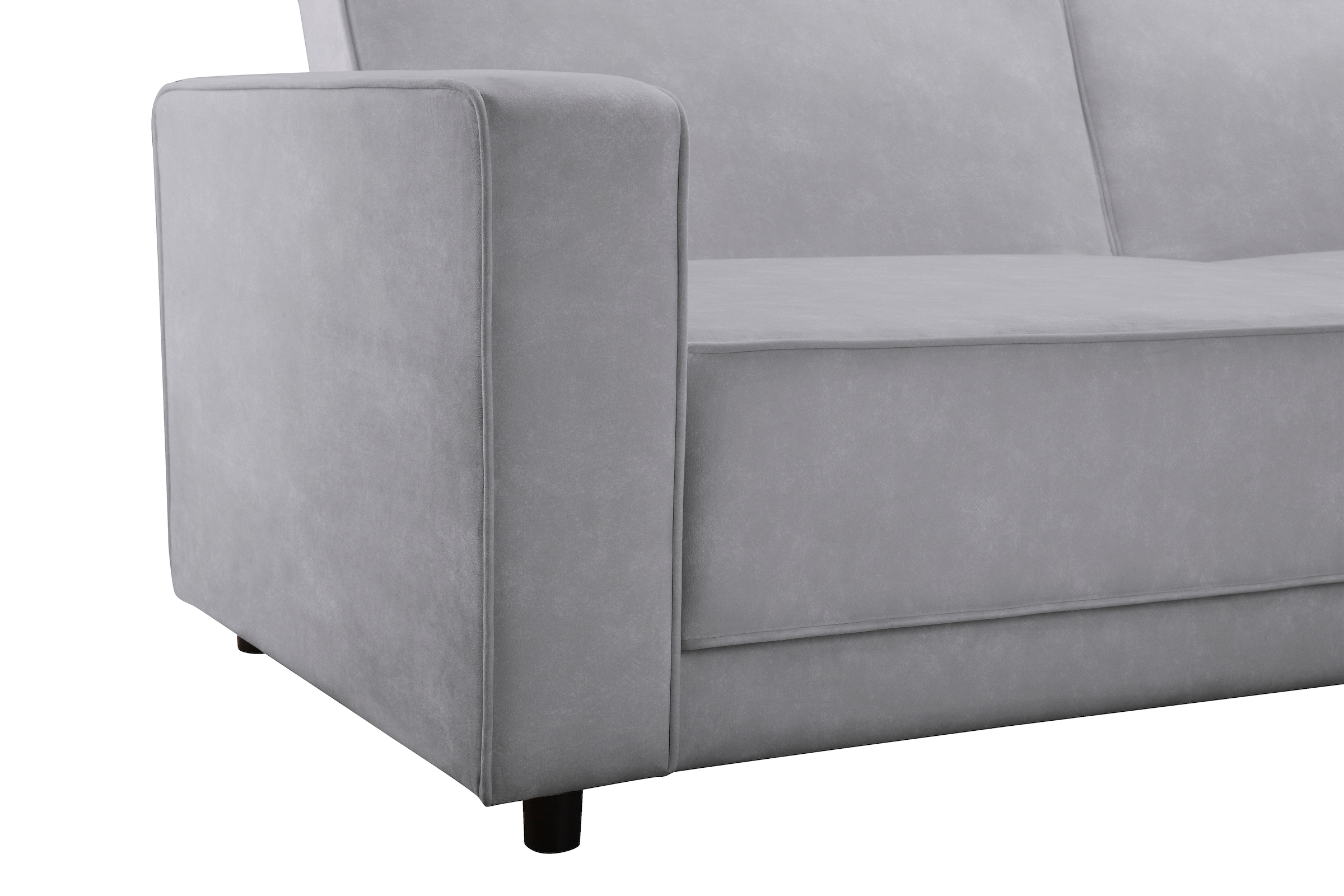 Dorel Home 3-Sitzer »ALLIE Schlafsofa 225 cm« Bett-Funktion (108/190cm), trendiger Cord o. pflegeleichter Velours
