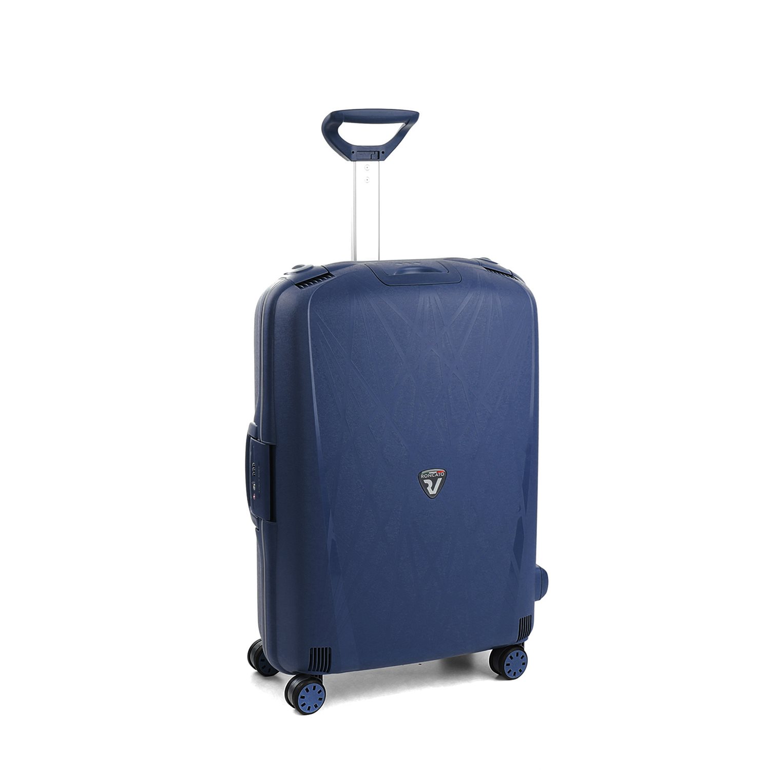 Roncato Light 4 Wiel Trolley 68 navy blue
