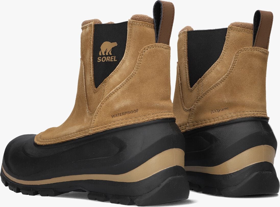 SOREL cognac sorel chelsea boots buxton pull on