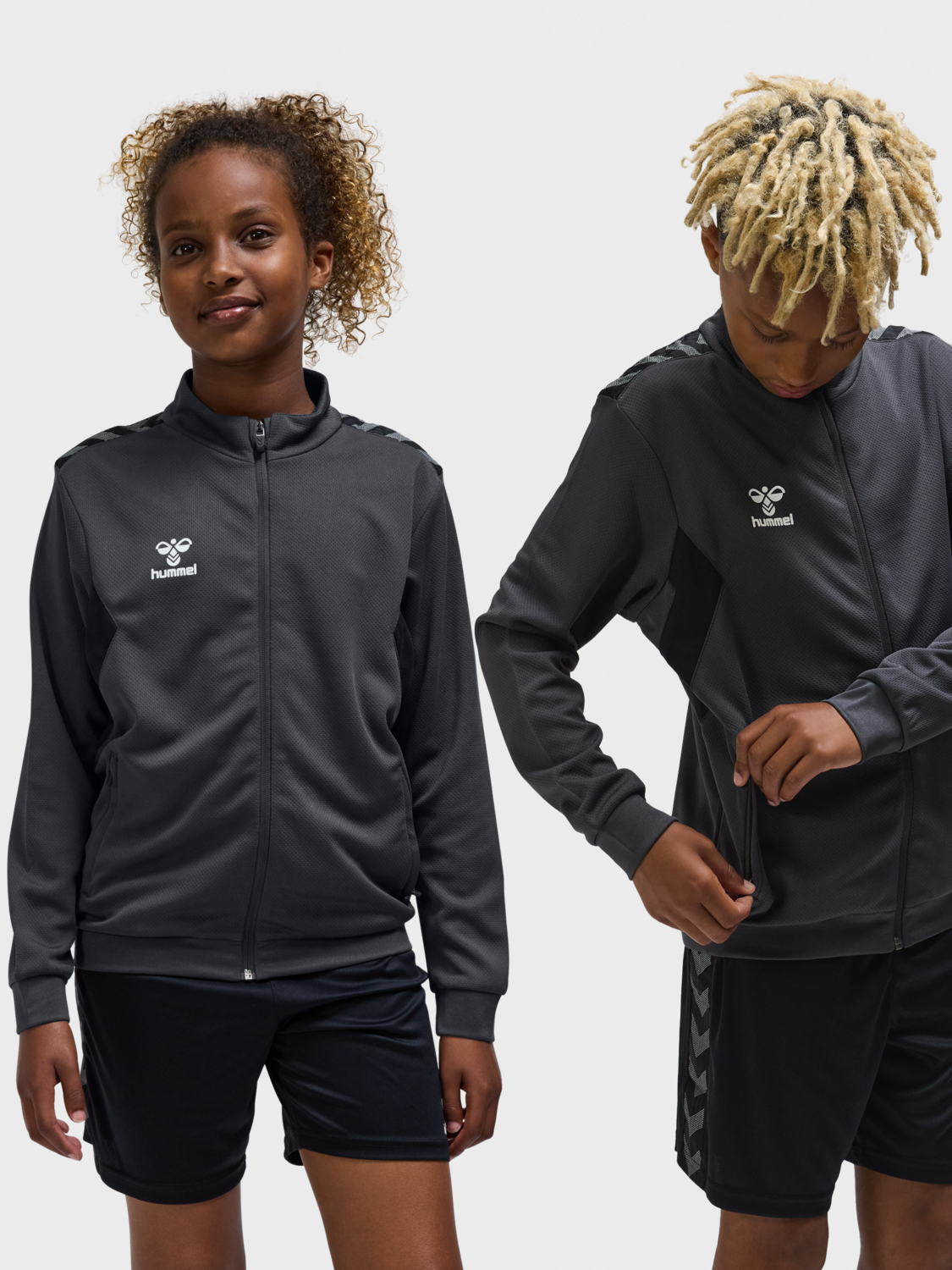 hmlAUTHENTIC PL ZIP JACKET KIDS