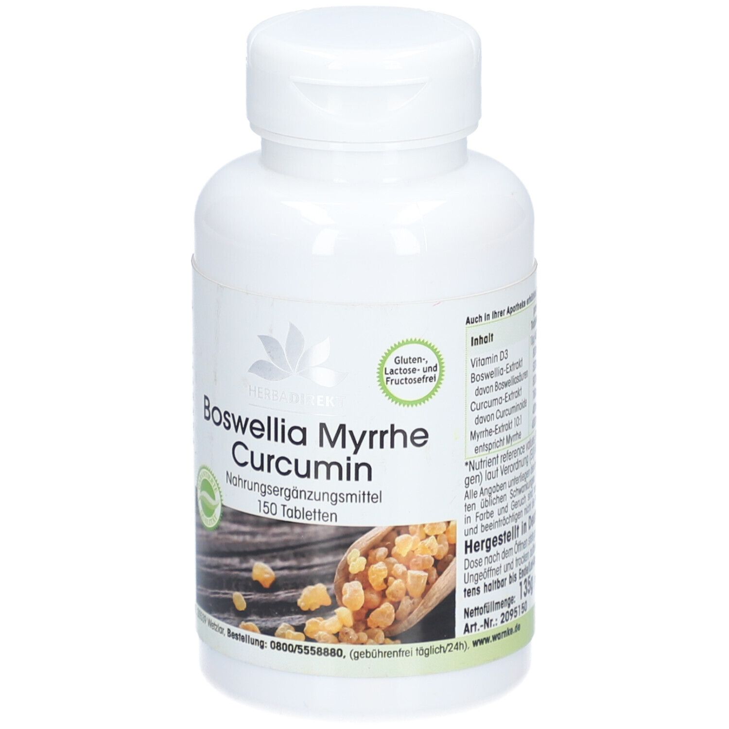 WARNKE Boswellia Myrrhe Curcumin