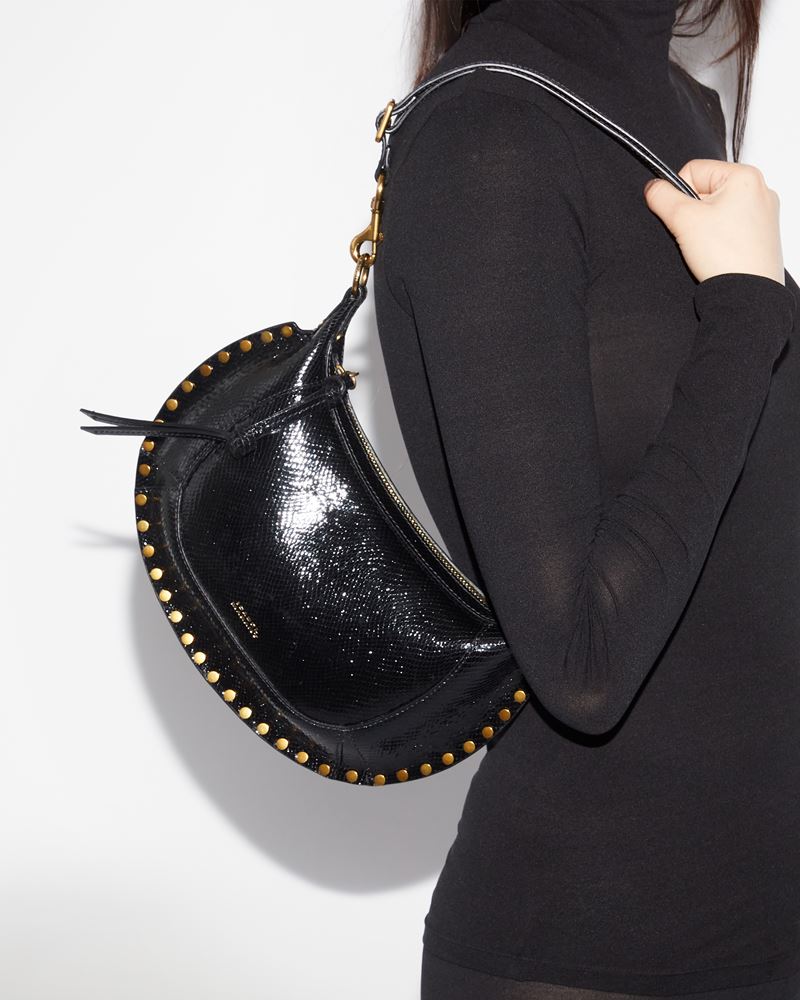 SAC PORTÉ ÉPAULE EN CUIR OSKAN MOON