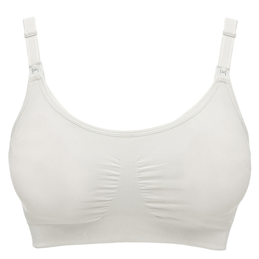 Medela 3-In-1 Nursing And Pumping Bra White XXL