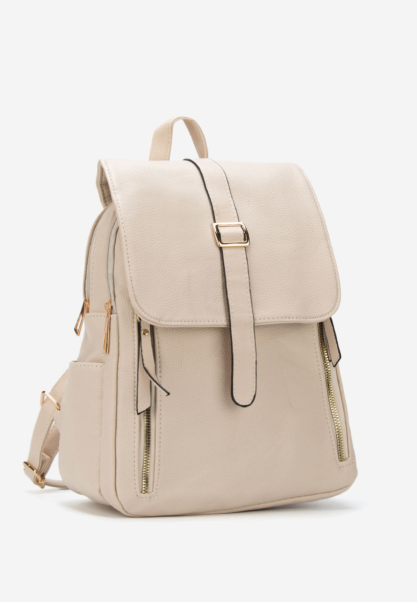 Sac à dos pour femme beige Vicenzia V2