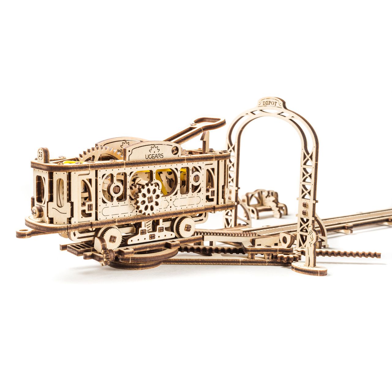UGEARS Modellbausatz Straßenbahnlinie, Serie 