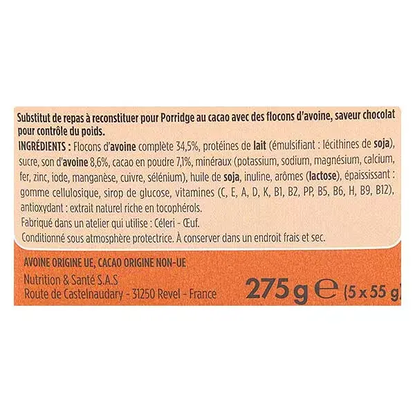Gerlinéa Repas Minceur Pörridge Chocolat 275g
