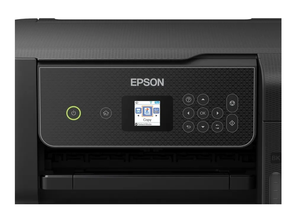 Epson EcoTank ET-2871 - Multifunktionsprinter - farve - blækprinter - ITS - A4 (medie) - op til 10 spm (udskriver) - 100 ark - Wi-Fi, USB - sort