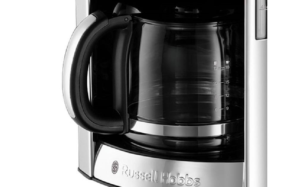 Filterkaffeemaschine Luna Stone Silber/SteingrauDigitale Glas-Kaffeemaschine