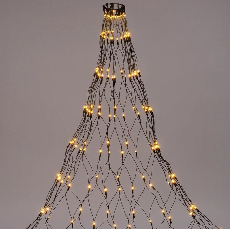 Anna's Collection Kerstverlichting - met timer - 240 lampjes - warm wit - 210cm