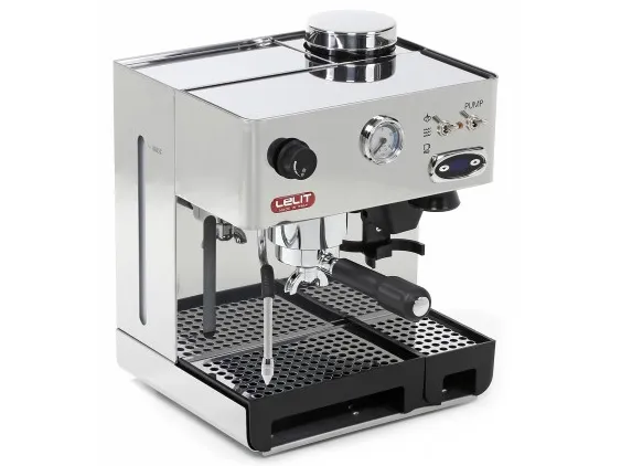 Lelit PL042TEMD, Espressomaskine, 2,7 L, Kaffebønner, Malet kaffe, Indbygget kværn, 1200 W, Rustfrit stål