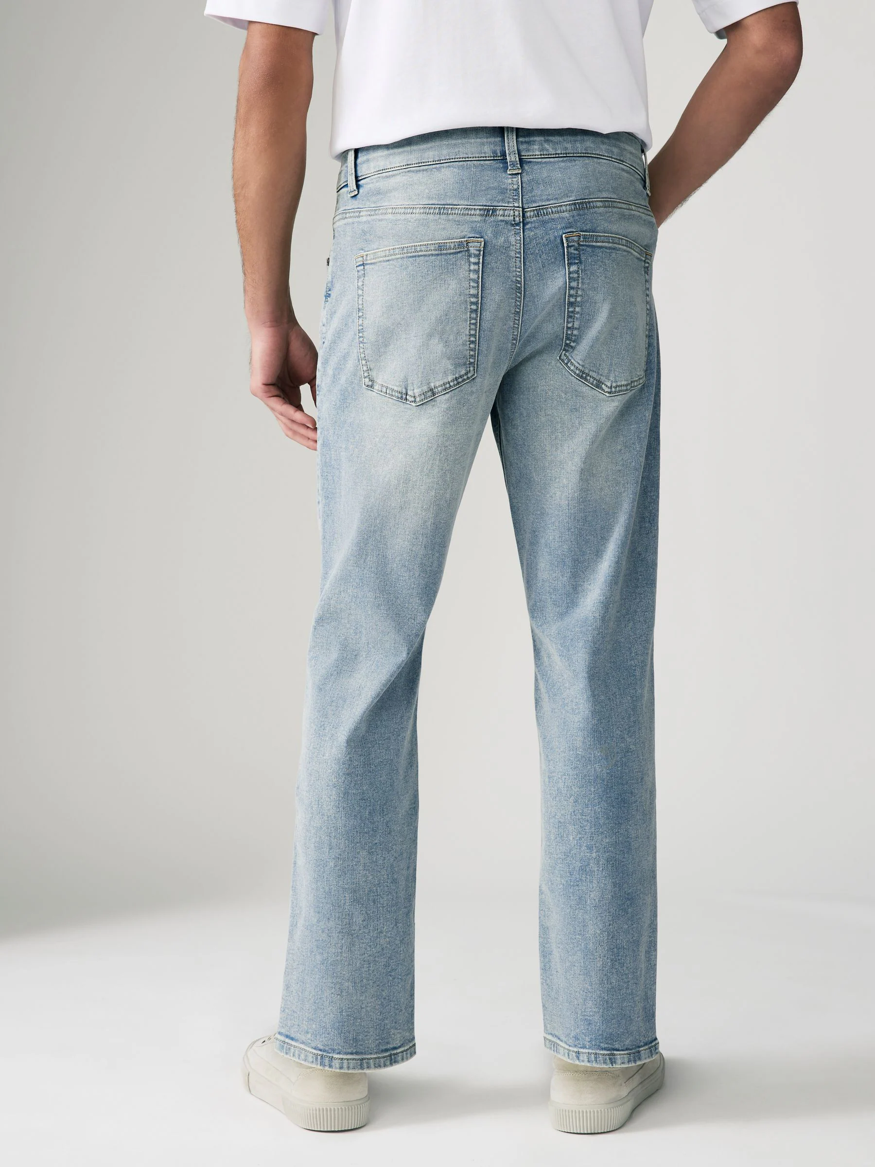 Vintage blauw - Enkele - Slim fit klassieke stretchy jeans