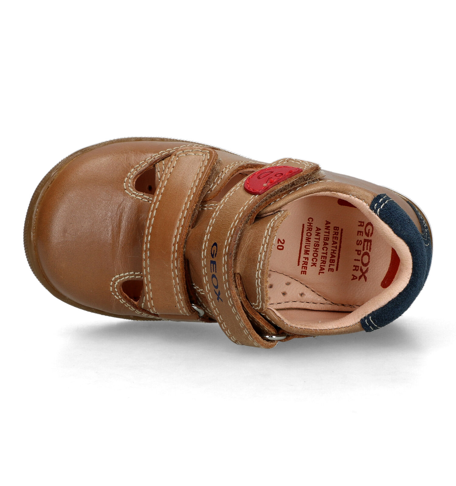 Babyschoenen cognac