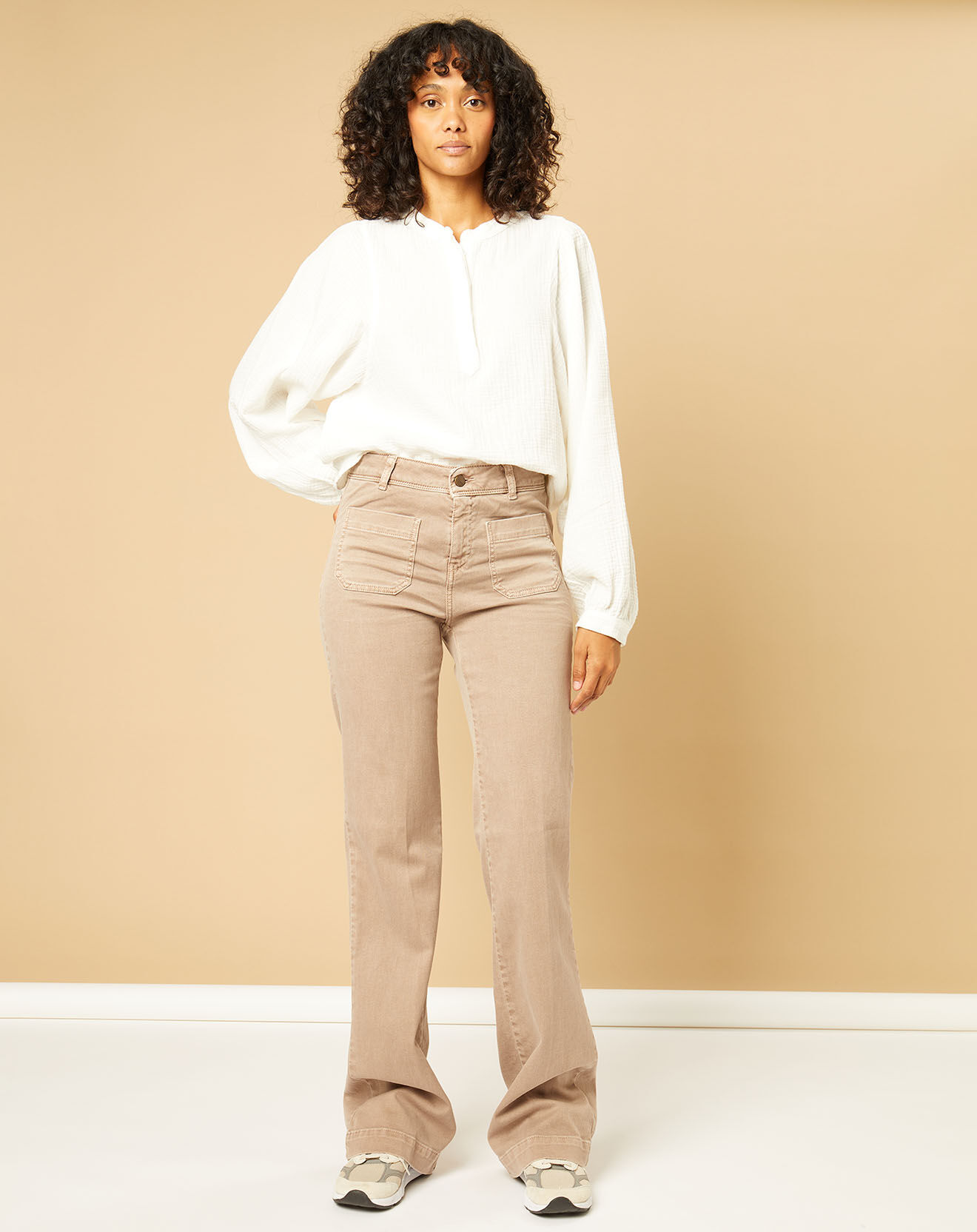 Acquaverde Jean bootcut Charlotte cord